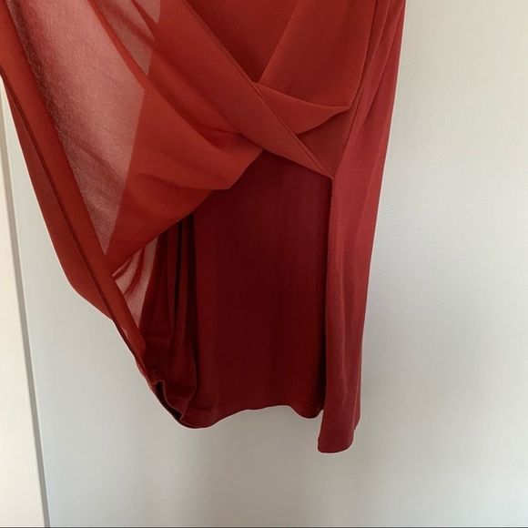 Gentle Fawn sleeveless dress rust colour small EUC - Picture 2 of 8